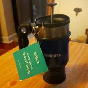 Davids Tea the Tea Press Travel Mug